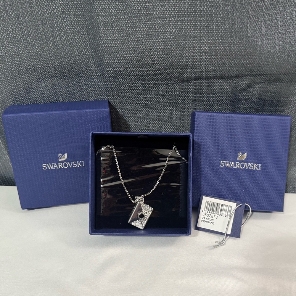 Swarovski Letra Love Letter Necklace - Picture 2 of 8